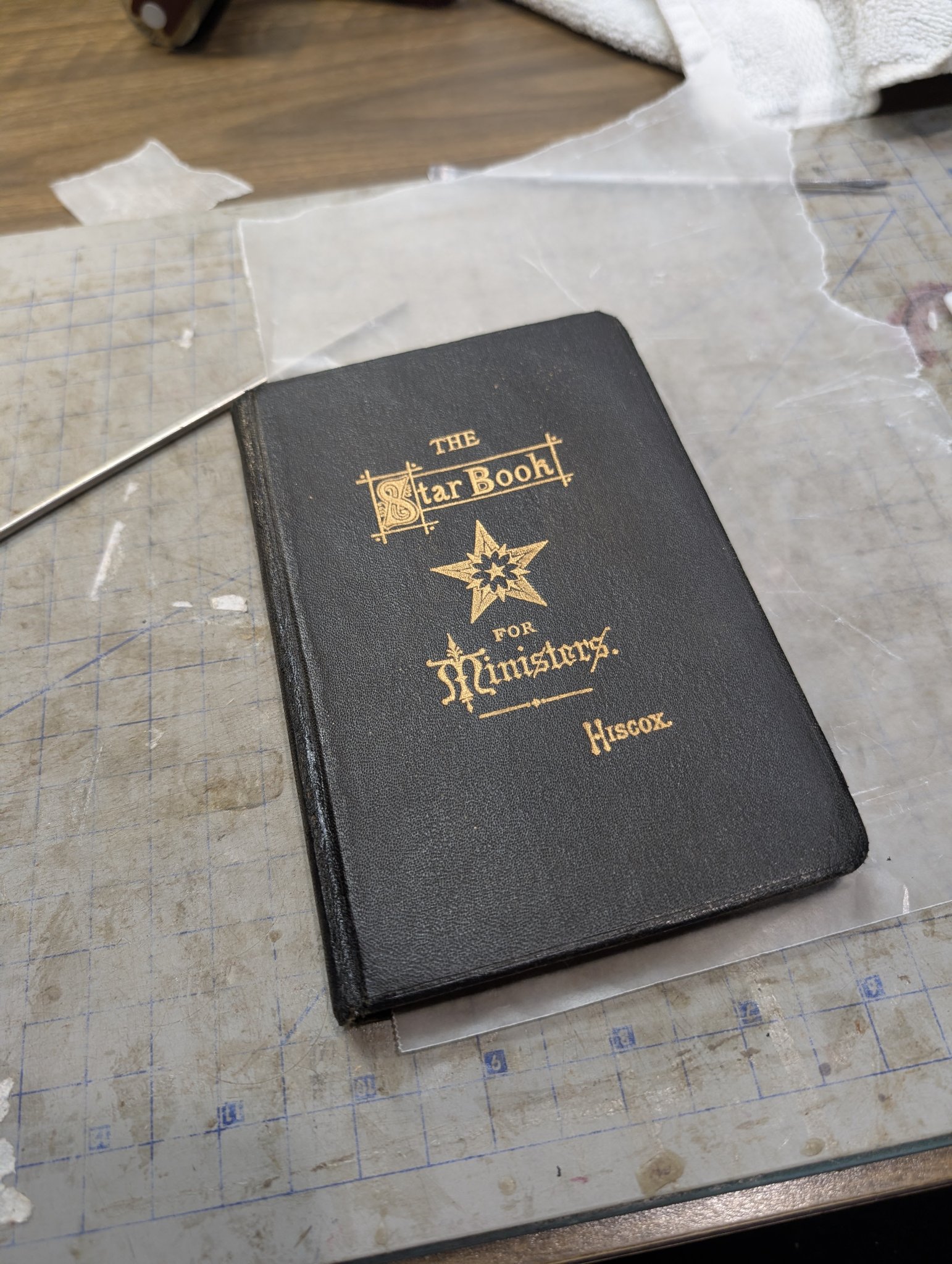 The Star Book for Ministers after hinge repair
